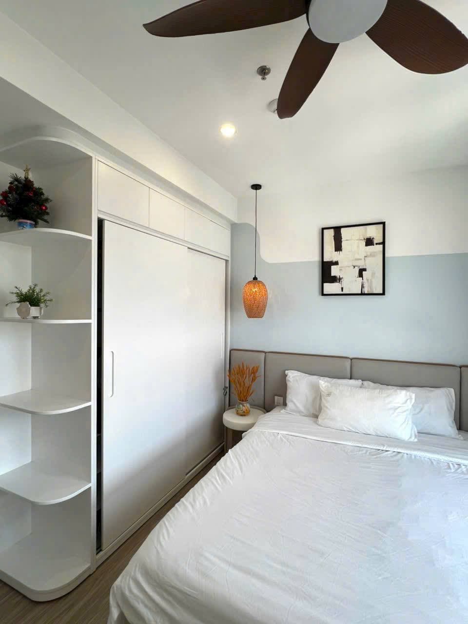 Căn hộ 2 phòng ngủ tại D'Qua, trung tâm Nha Trang, 7 phút đi bộ ra biển