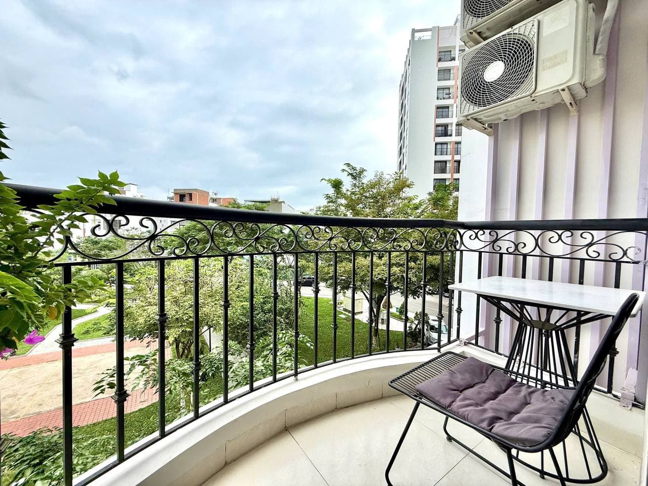 South Nha Trang studio with balcony and furnished interior