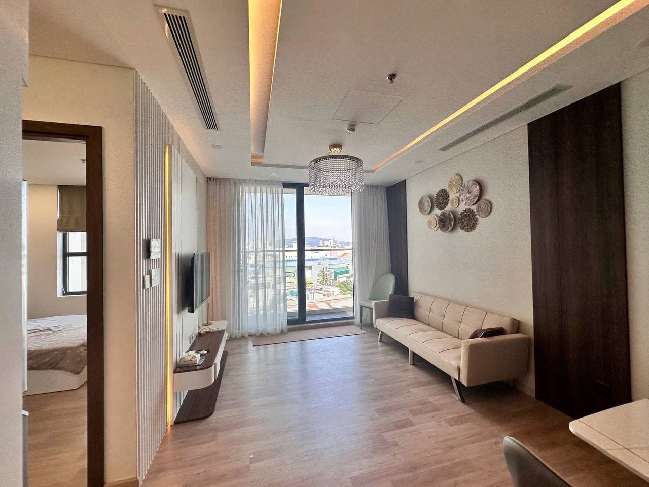 CT1 Riverside Luxury 코너 2침실 아파트