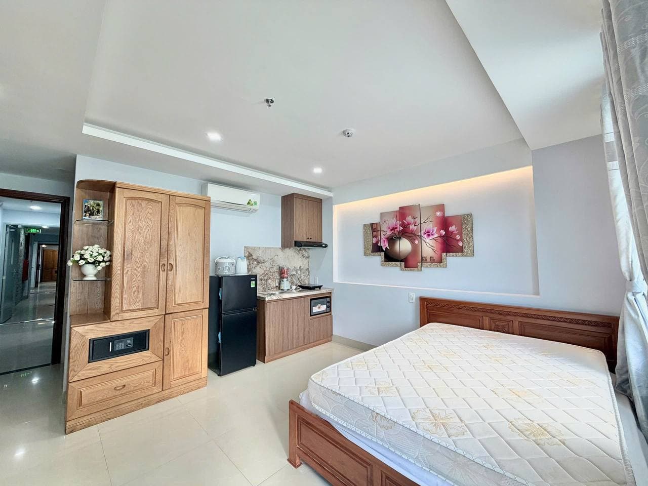 Căn hộ studio có ban công và hướng biển tại Vĩnh Hải