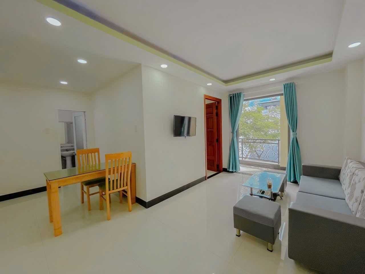냐짱 빈호아 45m² 침실 1개 아파트