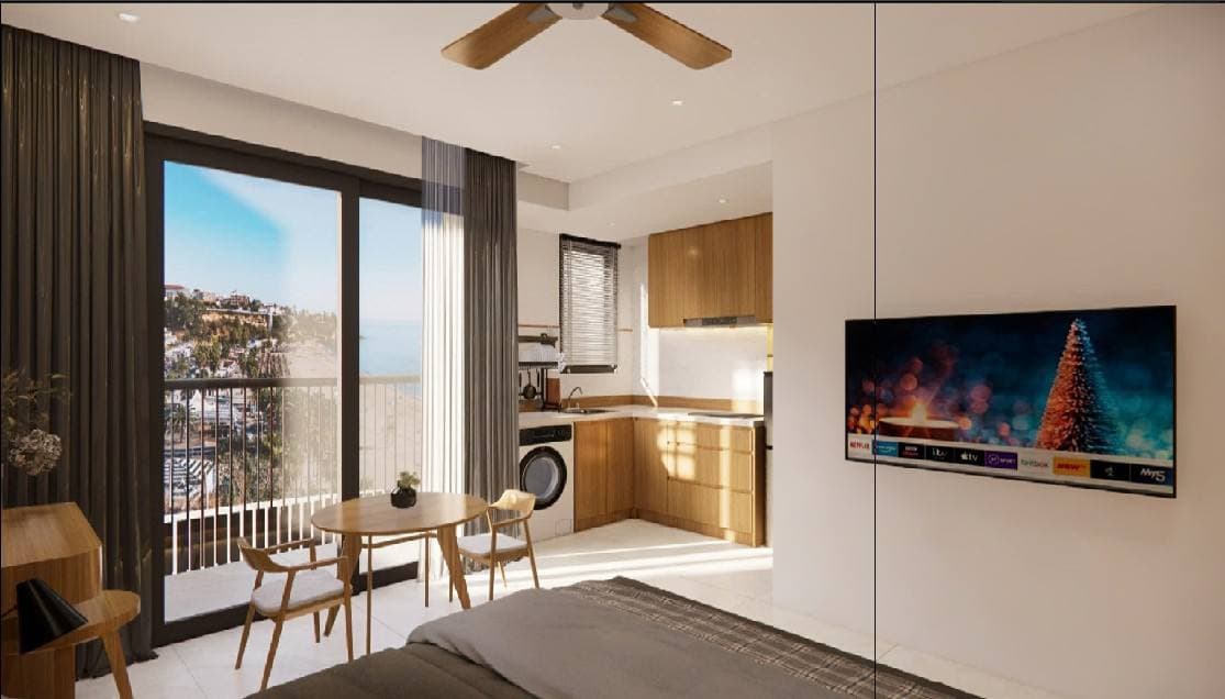 25 sqm Studio with Sea View Balcony in Vinh Hai